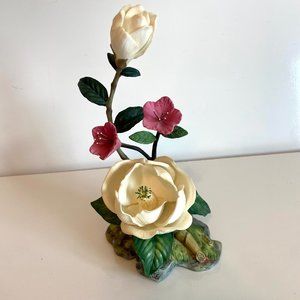 Lenox Magnolia 1988 Flower Figurine Fine Bone China
